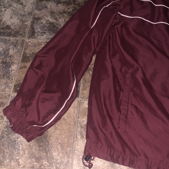 Maroon Warm up jacket - Picture 2 of 3